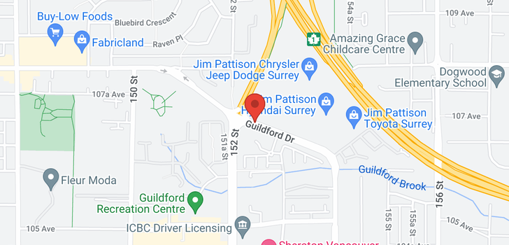map of 26 10756 GUILDFORD DRIVE